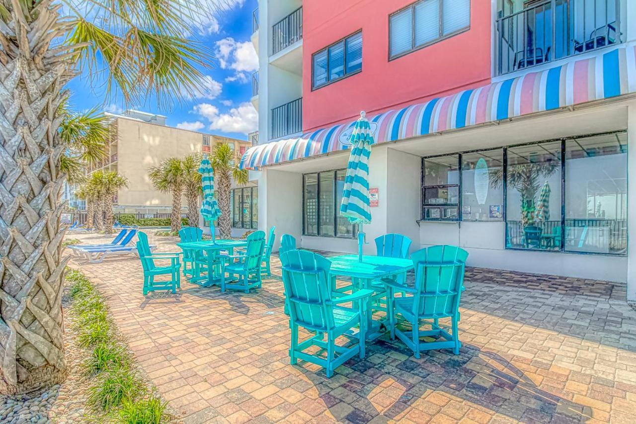Angled Oceanfront Studio With Incredible Views! Palace Resort 1003 - Sleeps 4 Guests 미를 비치 외부 사진